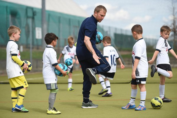 “Ryan Mason Soccer School Appearance – Tottenham Hotspur” "Ryan Mason Soccer School Appearance - Tottenham Hotspur"