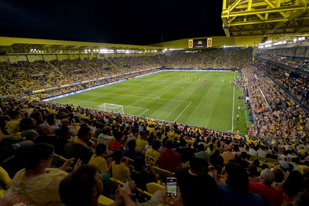 Soccer.com XI Team go to a La Liga match, Villarreal vs Oviedo, Villarreal, Spain 15th August 2025